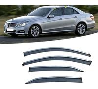 LYangr Deflectores de Viento para Mercedes-Benz E-Class W213/2017-2022 Deflectores de Aire Cortavientos para ventanilla de Coche Protectores de Lluvia y Sol para Ventana de Coche