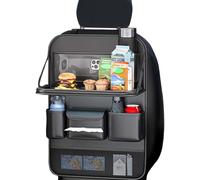 LYangr Organizador De Asiento De Coche para Toyota RAV4 (2004-2005), Almacenamiento De Asiento De Automóvil con Soporte De Mesa De Comedor Plegable Protector Asiento Coche Respaldo