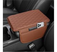 LYangr Protector Reposabrazos Coche para BMW 5 Serie F10 2009-2017 automóvil Protector de Consola Central Cojín para Reposabrazos Fundas para reposabrazos,Brown