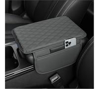 LYangr Protector Reposabrazos Coche para Mitsubishi Mirage C4 ES/LE/Carbonite Edition/SE automóvil Protector de Consola Central Cojín para Reposabrazos Fundas para reposabrazos,Grey
