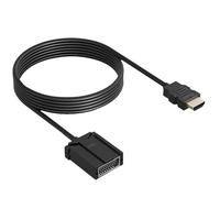 lyanny Cable de Audio y Vídeo, Accesorios Automotrices Estables De Alta Definición Y Velocidad, Conector Transmisor de Sonido, para Viajes Carretera Montaña Conducción Casa Exterior Vehículo