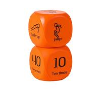 lyanny Dados De Actividad | Equipo Deportivo Con 6 Caras | 2 Dados De Gimnasio Con Flexiones, Zancadas Y Saltos | Para Adolescentes Adultos Familia Gimnasio Casa Educacion Fisica