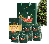 lyanny Hucha Saltarina de Navidad - Caja Decorativa Saltarina Conmemorativa | Caja de Fotos Plegable para Recuerdos | Para Niños, Adultos, Navidad, Vacaciones, Cumpleaños, Escuela, Fiesta,