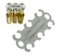 lyanny Soporte para Botellas De Cerveza,Porta Botellas De Cerveza para 6 Unidades | Bolsa Térmica para Bebidas En Exteriores Fiestas Cumpleaños Pícnic Excursiones Café Whisky