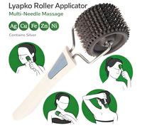LYAPKO Masajeador de Rodillo Facial - Acupuntura Derma Roller Reflexología...