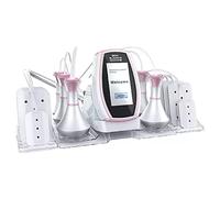 LYAZFC Cuerpo 80K Adelgazamiento Masajeador Reafirmación de la Piel 6 en 1 Máquina de Cavitación Ultrasónica, Ultrasonidos Radiofrecuencia Producto de Belleza de Cavitación,Blanco