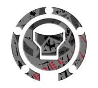 LYBH Adhesivo Lateral para Depósito De Combustible De Motocicleta para CMX300 CMX500 Reble CM CMX 125 250 300 500 1100 2018-2021. Almohadillas Protectoras para Tanque de combustibl(Rojo,X-4)