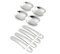 LYBH Adhesivo Para La Cubierta Exterior De La Manija De La Puerta Del Coche Para Seat Para Toledo MK2 Mk3 MK4 2000-2016, Protectores Laterales. Piezas Manija Exterior Coche(Tipo 4)