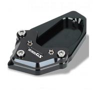 LYBH Almohadilla De Pata De Cabra para Motocicleta para BMW GS1300 R 1300 GS R1300GS ADV Adventure 2023 2024 Soporte De Pie De Extensión Ampliador de Soporte(Negro)