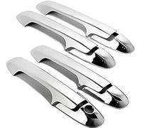 LYBH Cubierta Cromada Para Manija De Puerta Lateral Exterior De Coche Para Accord Sedán 2003-2007. Protector Adhesivo Para Manija Exterior. Piezas Manija Exterior Coche