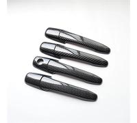 LYBH Cubierta Protectora Para Manijas De Puertas Delanteras Y Traseras Exteriores De Para Ford Para Mustang 2005-2011. Piezas Manija Exterior Coche(Negro,Manejar)