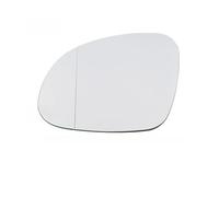 LYBH Espejo Retrovisor De Coche, Cristal Ala Puerta Para VW Para Tiguan 5N 2007-2016 Con Calefacción, Lente Reflectante Lateral Exterior Espejos retrovisores partes(Izquierda)