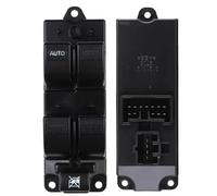 LYBH Interruptor De Elevalunas para Mazda 3, 6 para Premacy (GJ6A66350A) Versiones RHD Y LHD Botones De Control Maestro Eléctrico Ventana Eléctrica Botonera(Izquierda)