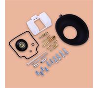LYBH Kit de reparación Carburador Kit De Reparación De Carburador De Motocicleta para H&Onda NX650 1988-1994 XR650L 1993-2018 Válvula De Corte De Aire del Flotador del Diafragma