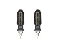 LYBH Luces Intermitentes Delanteras Y Traseras para Motocicletas para Aprilia RS 660 125 Shiver 750 RS660 RS125 RSV4 RSV4R Intermitentes Delanteros y Traseros(Fumar,2 Piezas)