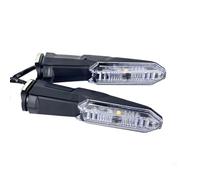 LYBH Luces Intermitentes para Motocicleta, Luces Intermitentes para Kawasaki Z125 Z400 Z650 Z900 Z900RS Z1000 Z1000R Z1000SX 2010-2020 Intermitentes Delanteros y Traseros(Claro,2 Piezas)