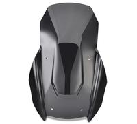 LYBH Parabrisas De Motocicleta, Visera, Deflector De Viento, Protector De Pantalla, Piezas para H&Onda ADV 350, ADV350, ADV-350 2021-2025 Carenado Parabrisas Carenabris(Negro)