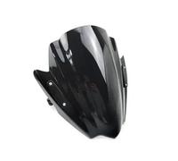 LYBH Parabrisas para Motocicletas Y Motos De Calle, Visera Protectora para Parabrisas para Y&amaha FZ1, FZ1N, FZ6, S2, FZ8, FZ8N, FZ 1, 6, 8 (2001-2015). Carenado Parabrisas Carenabris(Negro)