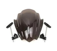 LYBH Parabrisas para Motocicletas Y Motos De Calle, Visera Protectora para Parabrisas para Y&amaha FZ1, FZ1N, FZ6, S2, FZ8, FZ8N, FZ 1, 6, 8 (2001-2015). Carenado Parabrisas Carenabris(Fumar)