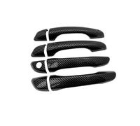 LYBH Protector De Manija De Puerta Para Hyundai I30, Para Elantra GT, PD E I30N (2018-2022). Embellecedor Exterior De La Manija De La Puerta. Piezas Manija Exterior Coche(Negro,Botón 0)