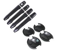 LYBH Protector De Manija De Puerta Para Mitsubishi Para Outlander Para Lancer ASX (2008-2020), Cubierta Exterior Delantera Y Trasera. Piezas Manija Exterior Coche(Tipo 5)