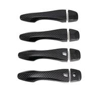 LYBH Protector De Manija De Puerta Para Nissan Para Kicks P15 16-22 Para Navara NP300 D23 17-22 Incluye Embellecedor Para La Manija La Puerta Piezas Manija Exterior Coche(Negro 2)