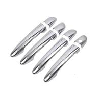 LYBH Repuestos Para La Cubierta De La Manija De La Puerta Exterior Del Automóvil Para Mazda 2 3 6 07-18 Embellecedor De La Manija De La Puerta Piezas Manija Exterior Coche(Plata,Botón 0)