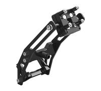 LYBH Soporte Adaptador De Navegación para Motocicleta para Ducati Desert X 2022 2023 2024, Soporte Expansión para Barra Transversal Navegación Dispositivo Montaje(Negro 3)
