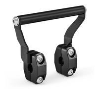 LYBH Soporte De Navegación Motocicleta para Aprilia Tuareg 660 2022 2023 2024, Placa Transversal, Adaptador De Extensión para Manillar Navegación Dispositivo Montaje(Negro)