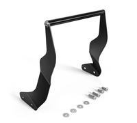 LYBH Soporte De Navegación Motocicleta para CRF1100L Africa Twin Adventure Sports 2020-2025 con Estabilizador Y Clip para Smartphone Navegación Dispositivo Montaje(Negro 2)