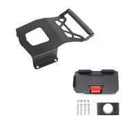 LYBH Soporte De Placa Navegación GPS para Motocicleta 22 Mm para CFMOTO 800MT 2023. Kit Soporte para Teléfono Móvil Barra Transversal Navegación Dispositivo Montaje(Negro 3)