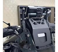 LYBH Soporte De Placa Navegación GPS para Motocicleta 22 Mm para CFMOTO 800MT 2023. Kit Soporte para Teléfono Móvil Barra Transversal Navegación Dispositivo Montaje(Negro 1)