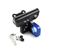LYBH Soporte De Placa Navegación GPS para Parabrisas Motocicleta para PCX160 2025 2026, Kit Montaje Extensión Soporte para Teléfono Navegación Dispositivo Montaje(Azul)