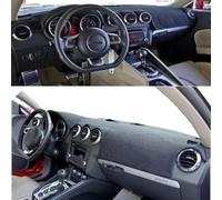 LYBQFZ Cubierta para salpicadero de coche, alfombrilla protectora para panel de instrumentos, para Audi TT RS TTS MK2 2006-2014