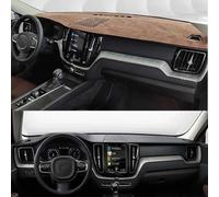 LYBQFZ Cubierta para salpicadero de coche, alfombrilla protectora para panel de instrumentos, para Volvo XC60 T6 T8 T4 T5 D4 D4 D4 D3 D5 2018-2025