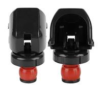 Lybunair 5 tapones para champán y vino, tapas de silicona y plástico para botellas, corcho de vino espumoso reutilizable para vino, champán y más bebidas (Negro)