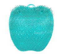 LYCEBELL Cepillo para Masaje de Pies, Cepillo para pies de Ducha con Ventosas Antideslizantes, Alfombrilla de Masaje para Exfoliación/Cuidado de pies de Spa Aumenta la Circulación (28 x 28 cm)