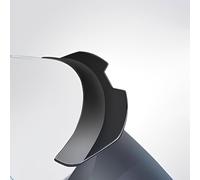 LYCFC Alerón Trasero para Coche para Smart fortwo/forfour C450 A450 R450 R452 Coupé/Cabrio Roadster 1998-2006, Trasero Spoiler Alerón ABS Body Kits Accesorios Decorativos Coche,Black