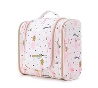 Lychii Bolsas de Aseo, Gran Capacidad Neceser de Viaje con Colgar Gancho, Impermeable Organizador de Cosméticos