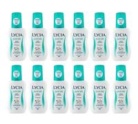 Lycia Juego de 12 Desodorante Vapo Talco 75 ML. Cuidado del Cuerpo, Multicolor, única
