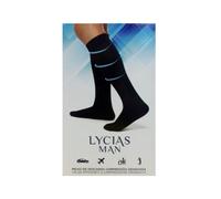 Lycias Man Calcetín 280Den Azul T3