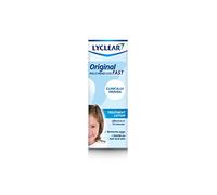 Lyclear Tratamiento original para piojos de cabeza + peine para piojos - Mata piojos y huevos - Fácil de aplicar - Eficaz en solo 15 minutos - Formato de loción de 100 ml