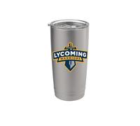 Lycoming Warriors Sword & Shield Logo Lycoming College Vaso térmico de acero inoxidable de doble pared