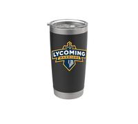 Lycoming Warriors Sword & Shield Logo Lycoming College Vaso térmico de acero inoxidable de doble pared