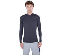 Lycra de Manga Larga para Hombre, Serie Channel Crossing Paddle, Dk Stone Grey, S