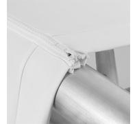 Lycra funda para truss cover para travesaño 100cm para truss de 4 esquinas blanco Beamz