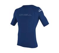 ONEILL WETSUITS Camisa de Manga Corta para Hombre Basic Skins Chaleco de erupción, Azul Marino, XL