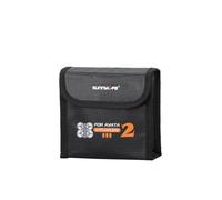 Lycuiw Bolsa Segura para batería Bolsa de Almacenamiento para dji Avata 2, Funda Protectora para baterías de Drones Bolsa a Prueba de explosiones, tamaño S/M/L (L)