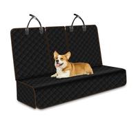 Lydonberg Funda Coche Perro Trasero, mpermeable y Antideslizante Dispositivo de protección de Asientos para automóviles de compañía con Apertura de reposabrazos, Compatible con isomix, Anti - raspado