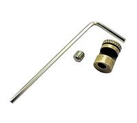 LYEAA 1 Juego de empujador de botón de Cuchillo con Llave Hexagonal, Kit de Tornillos para 110 Cuchillos de Bolsillo, Accesorios para Acampar al Aire Libre